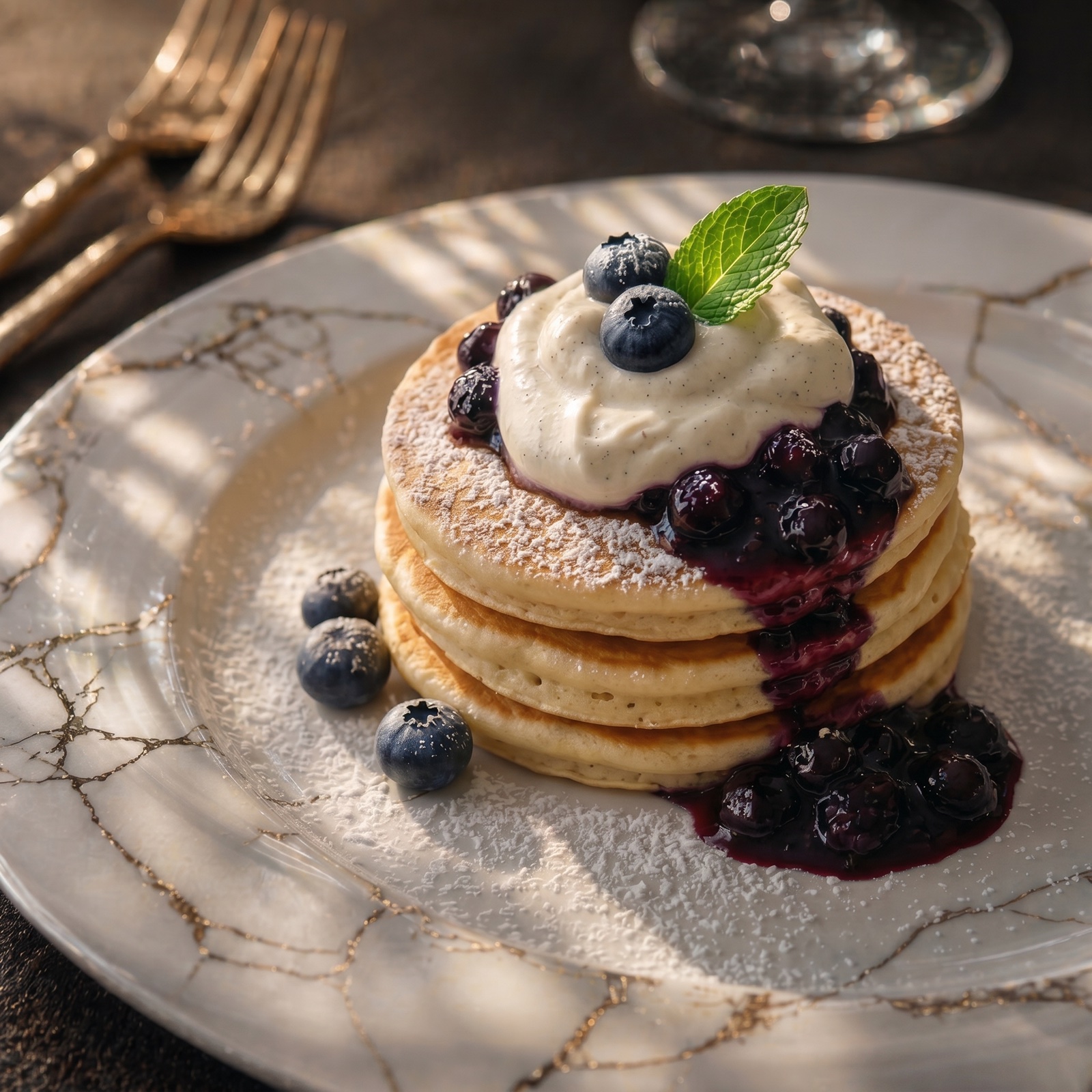 Blueberry Pancakes